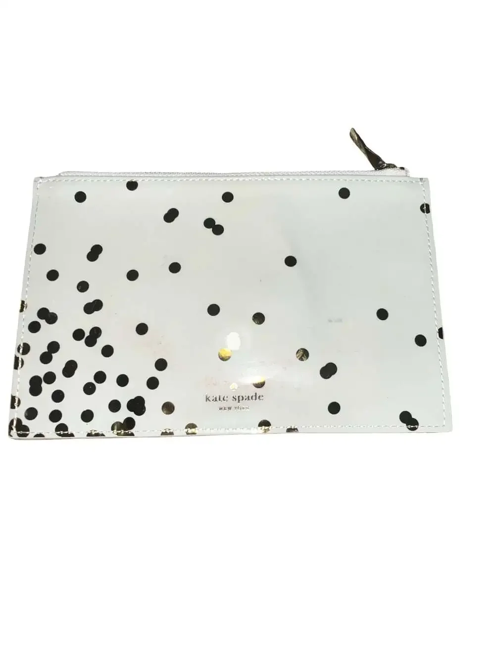 Kate Spade New York Confetti Dot Pencil Pouch with Eraser and Sharpener